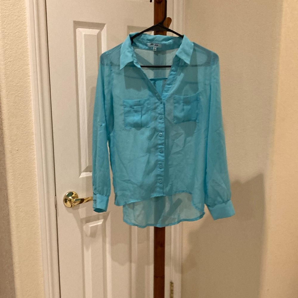Sheer blouse